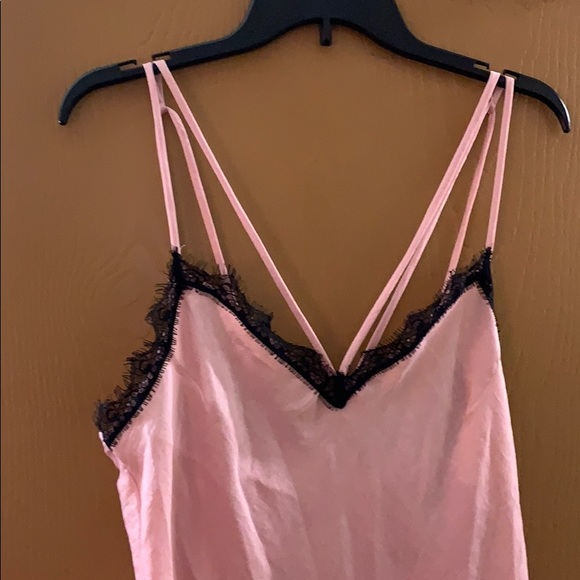 GUC Blush Pink Vintage Strappy Slip Dress (L) •Final Price unless Bundled* - Picture 5 of 9